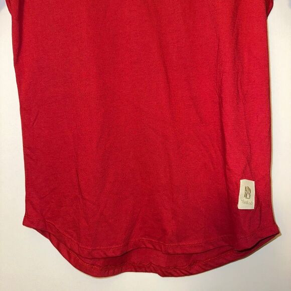 Pressbox Iowa State Women’s Red Gold Sequin Short Sleeve Shirt Size Small NWT - Picture 6 of 8